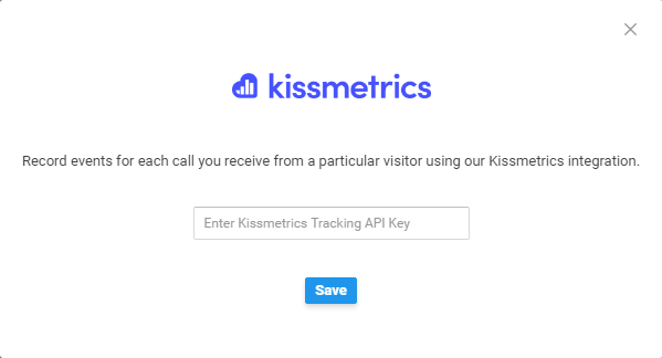track kissmetrics visitors